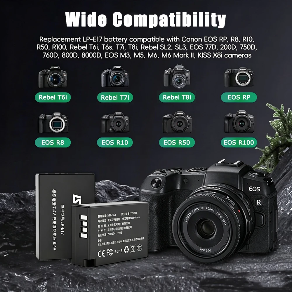 캐논 카메라용 LP-E17 배터리 EOS 200D Ma - Canon Camera Eos R8 리뷰 및 가격
