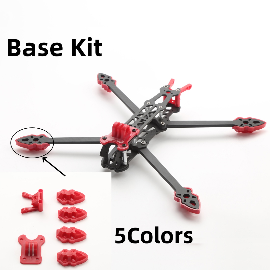 Mark4 5인치/7인치 FPV 프레임 3D 프린트 키 - Drone Kit Octocopter 리뷰 및 가격