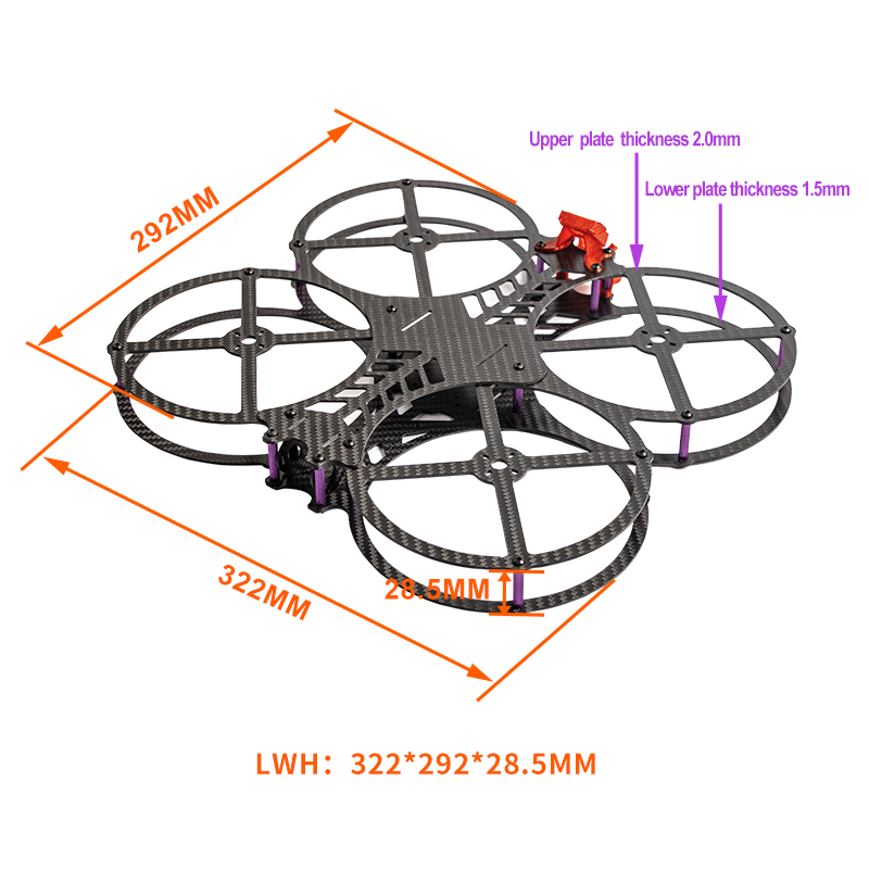FPV 레이싱 드론 DIY용 새 제품 5인치 AOS C - Drone Kit Racing 리뷰 및 가격